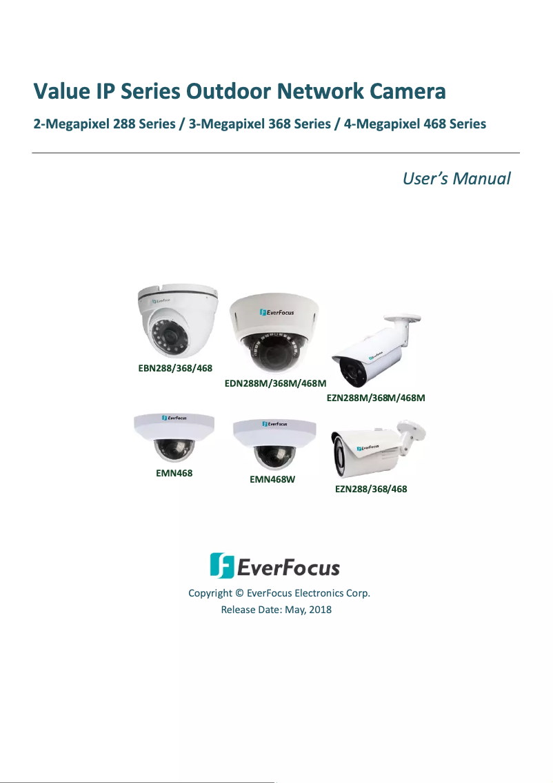 Imagen de la primera página del manual del dispositivo EMN468W