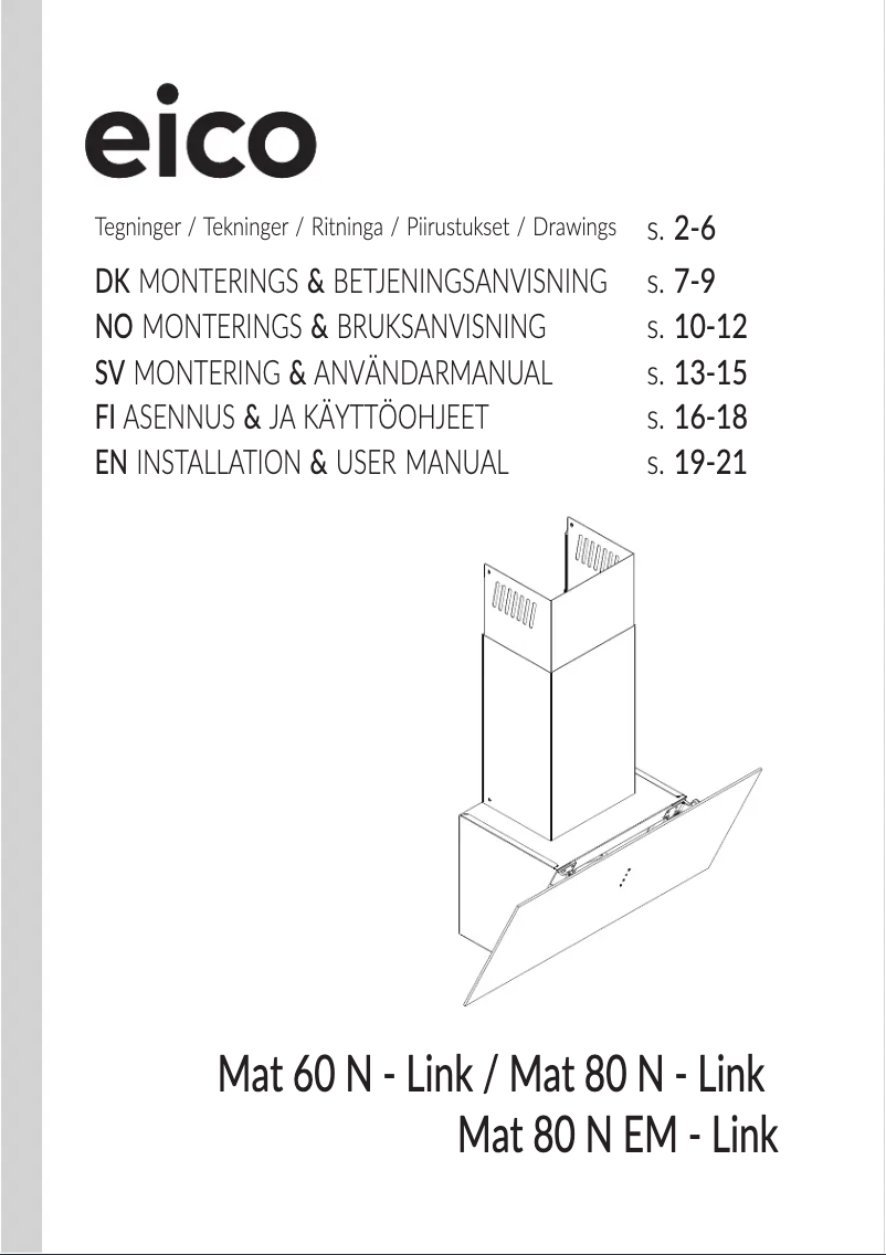 Imagen de la primera página del manual del dispositivo Mat 60 N