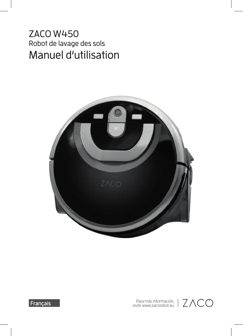 Imagen de la primera página del manual del dispositivo W450