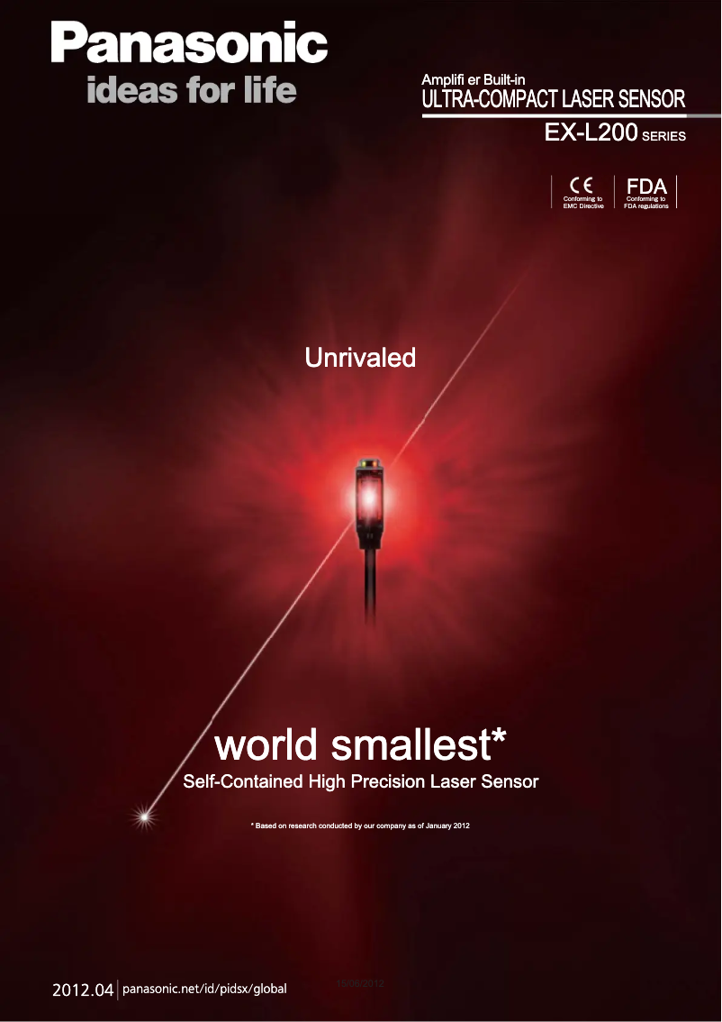 Imagen de la primera página del manual del dispositivo EX-L211