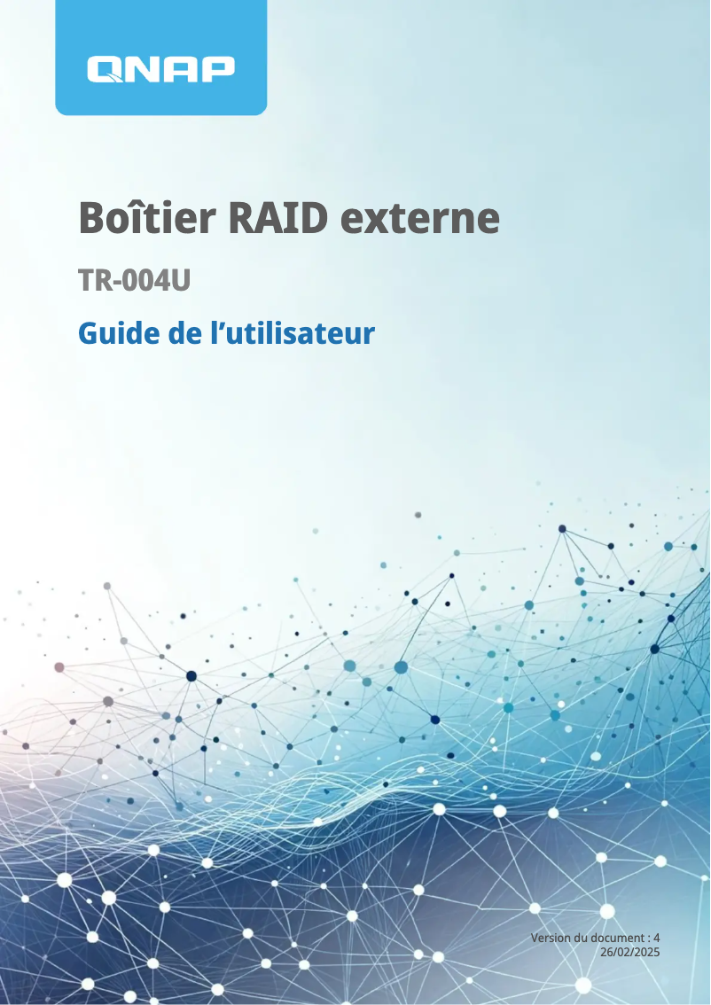 Imagen de la primera página del manual del dispositivo TR-004U