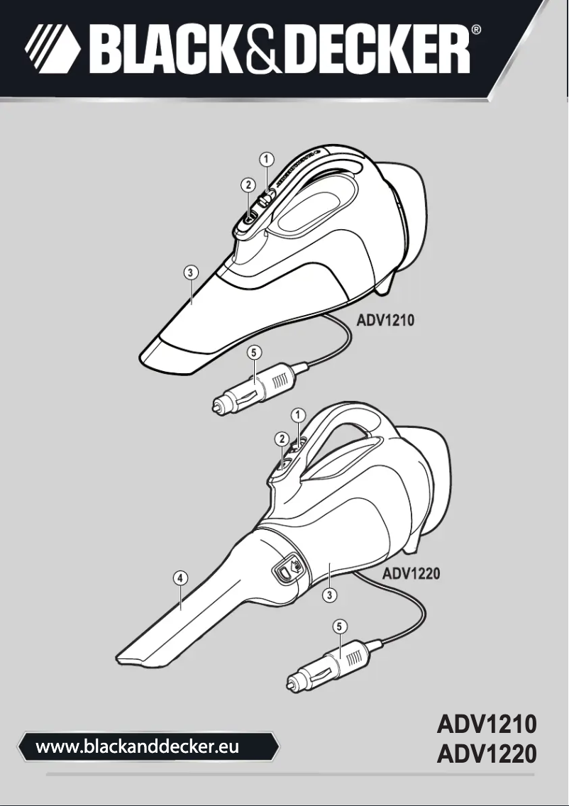 Imagen de la primera página del manual del dispositivo ADV1220