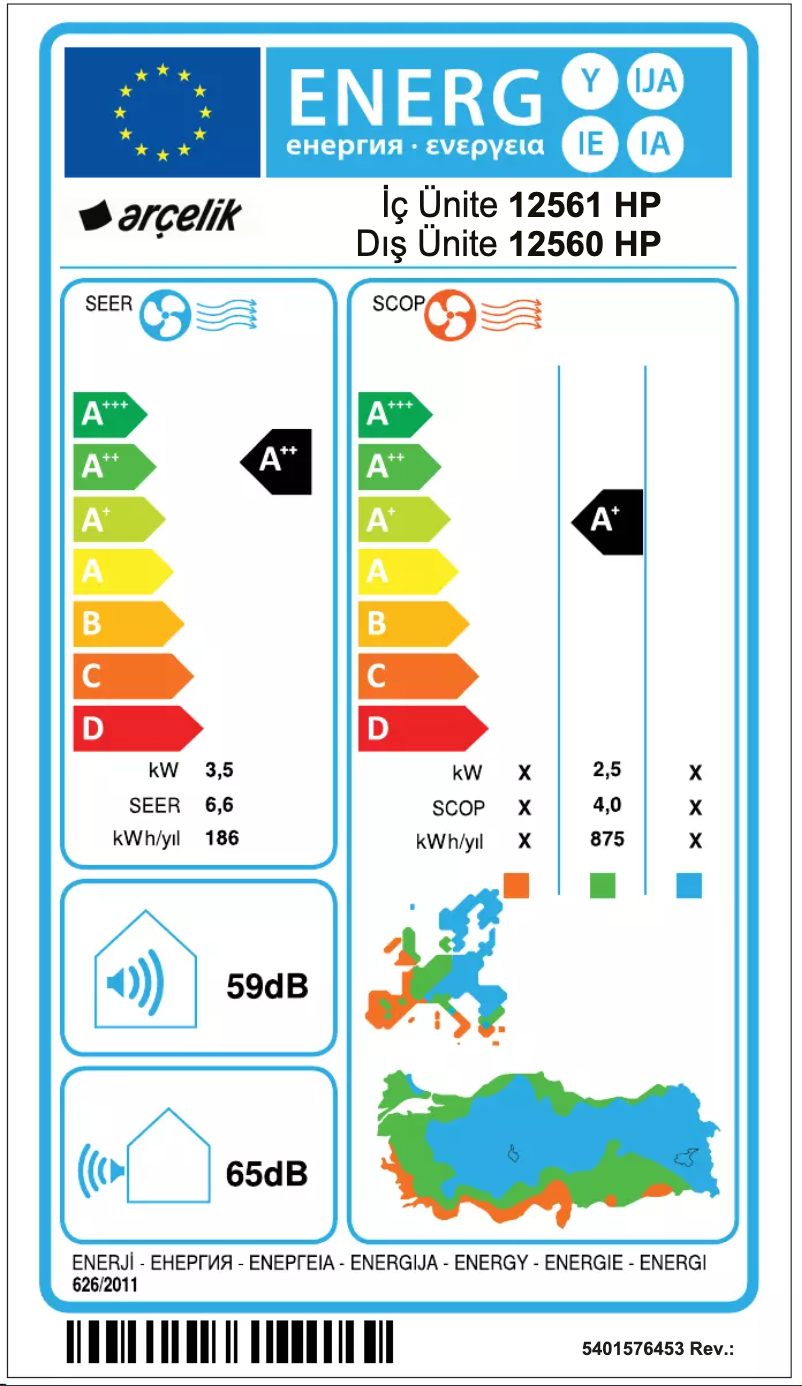 Imagen de la primera página del manual del dispositivo 12560 HP