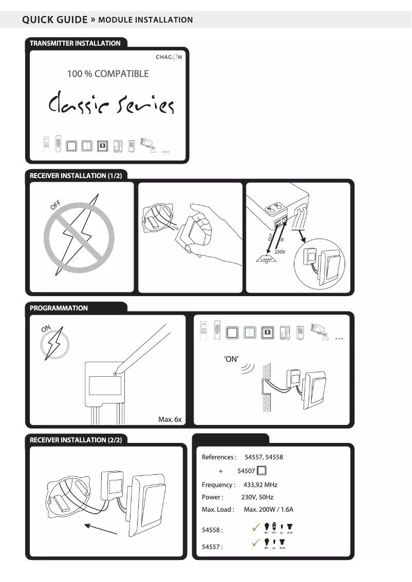 Imagen de la primera página del manual del dispositivo 54507
