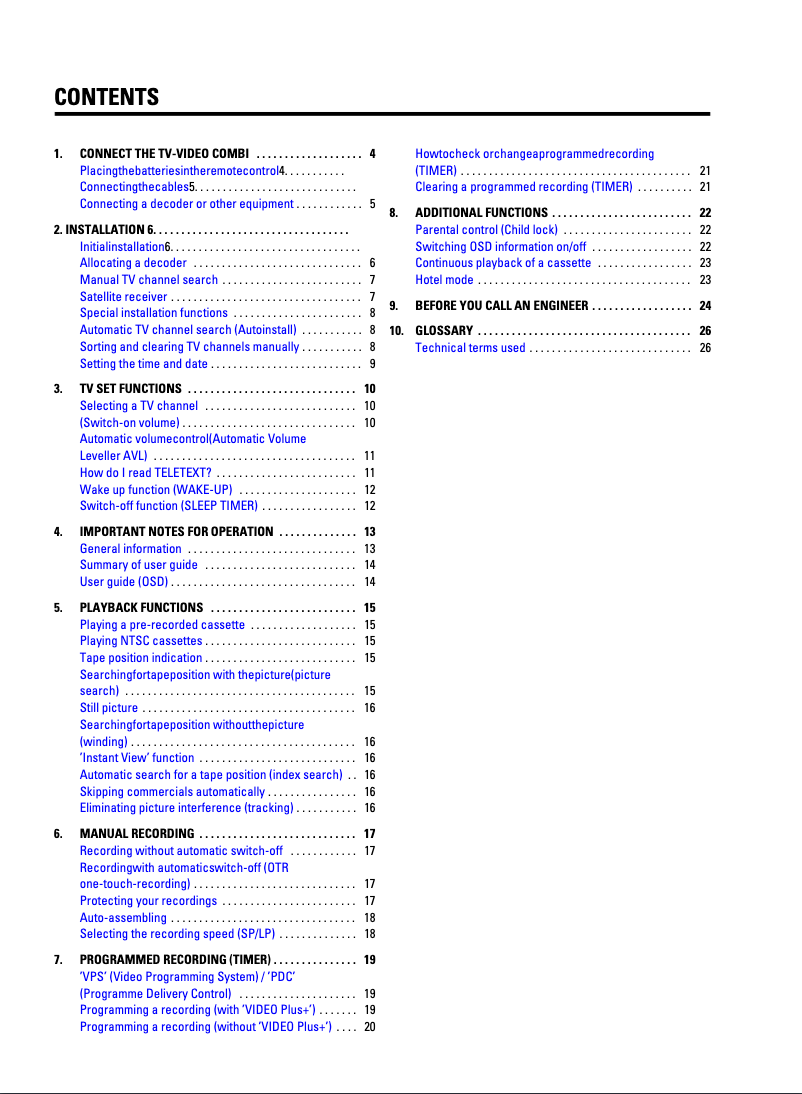 Imagen de la primera página del manual del dispositivo 14PV220