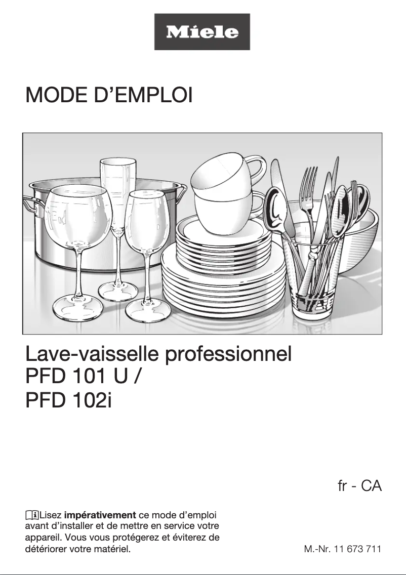 Imagen de la primera página del manual del dispositivo PFD 102 i