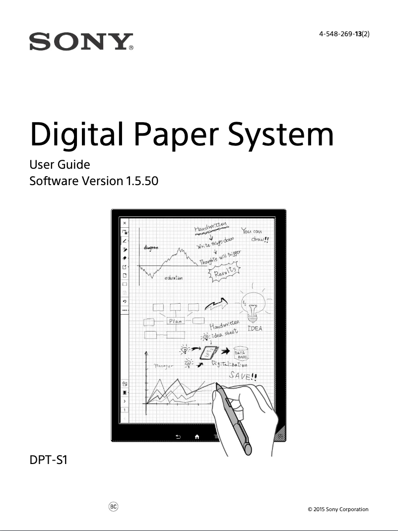 Imagen de la primera página del manual del dispositivo DPT-S1