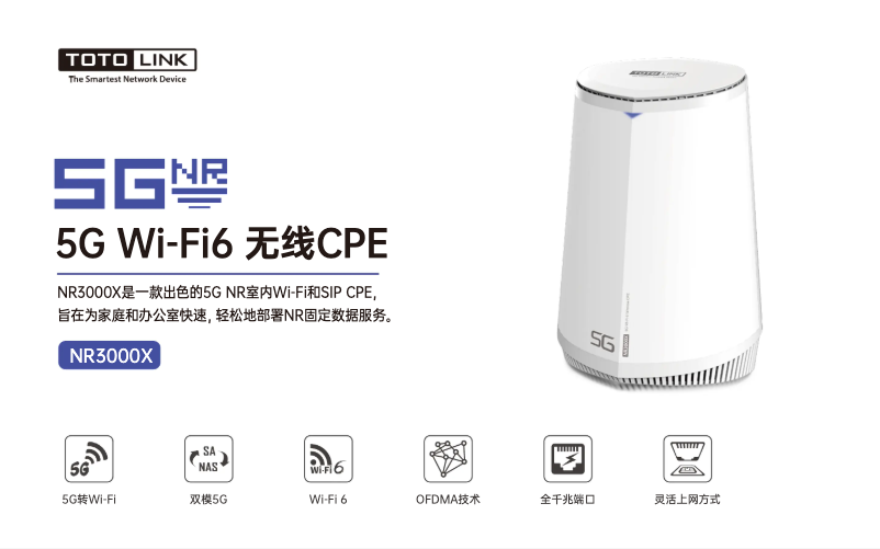 Imagen de la primera página del manual del dispositivo NR3000X