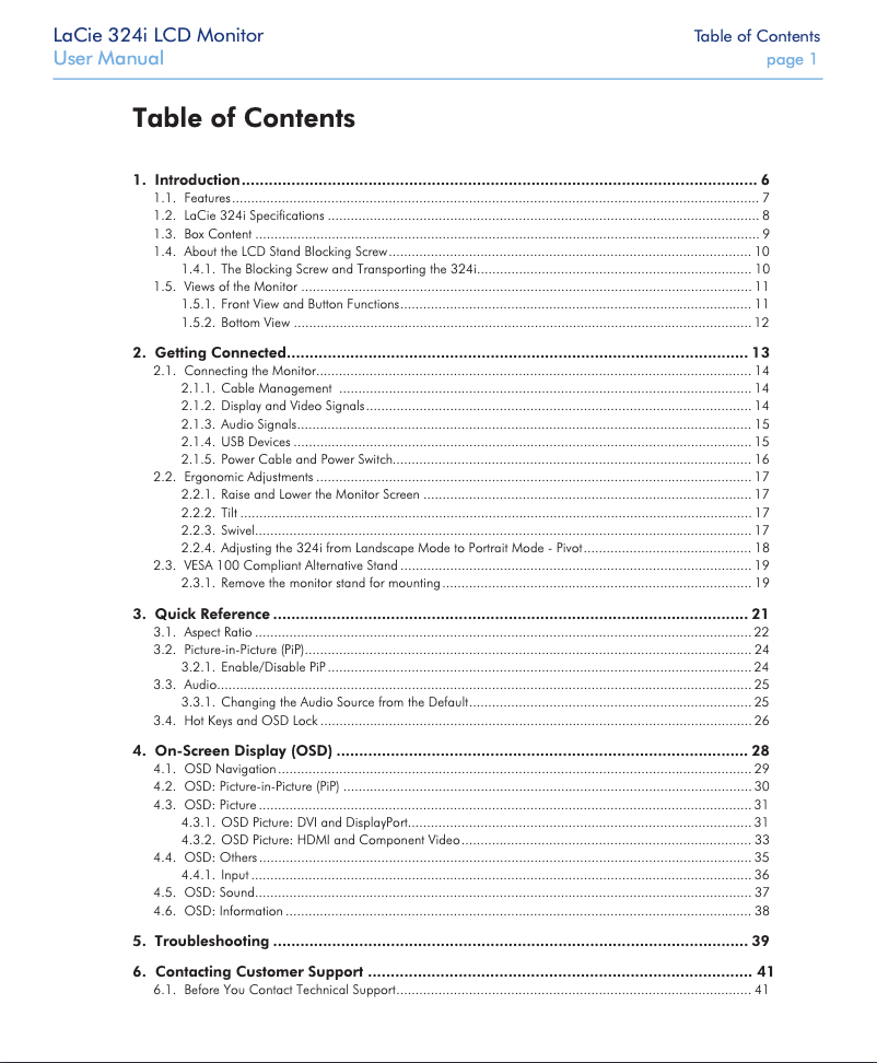 Imagen de la primera página del manual del dispositivo 324i