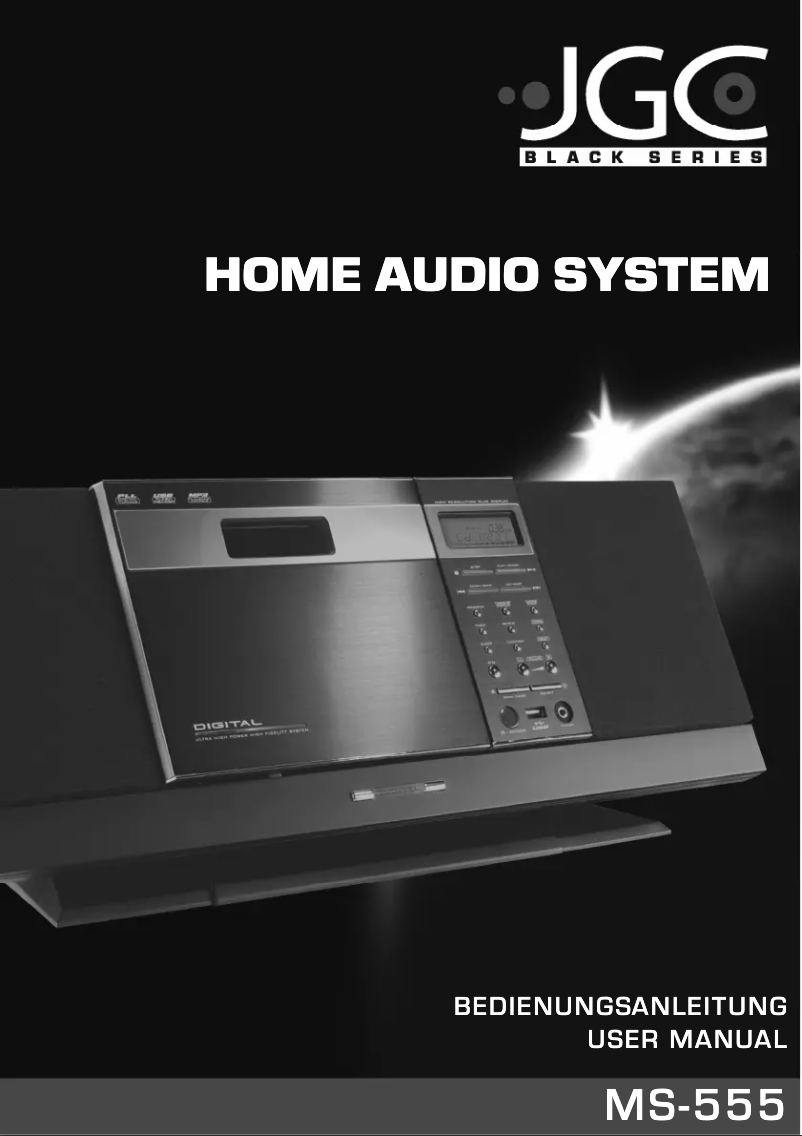 Página 1 del manual Manual de usuario JGC MS-555