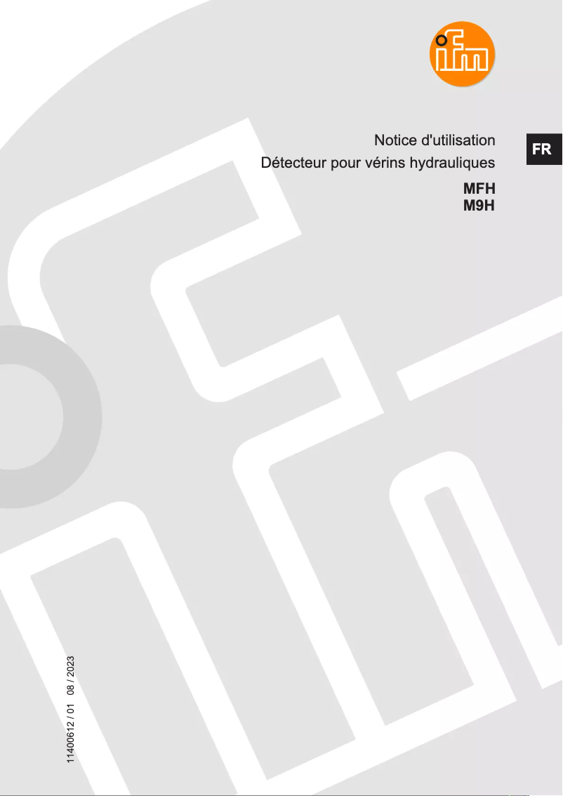 Imagen de la primera página del manual del dispositivo MFH200