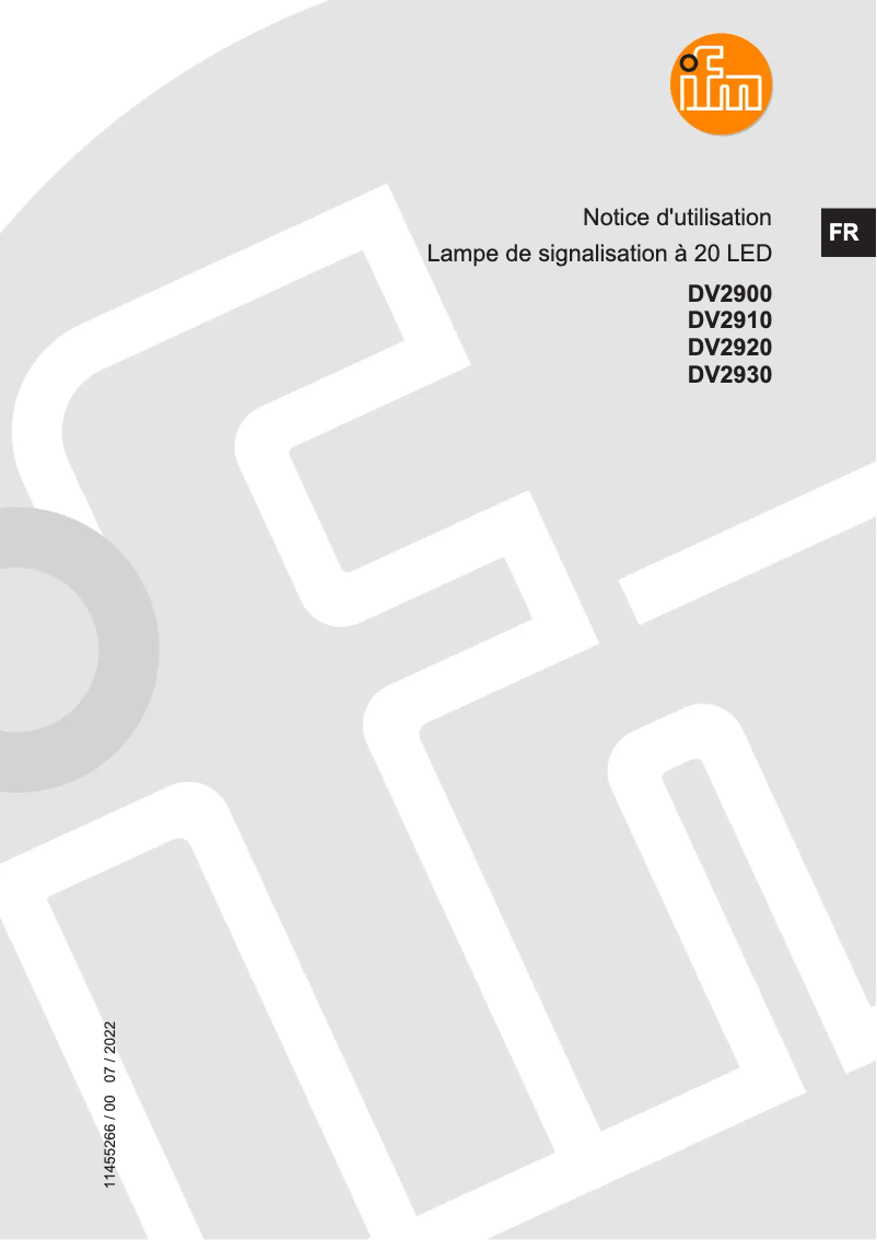 Imagen de la primera página del manual del dispositivo DV2900