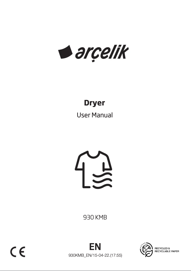 Imagen de la primera página del manual del dispositivo 930 KM B