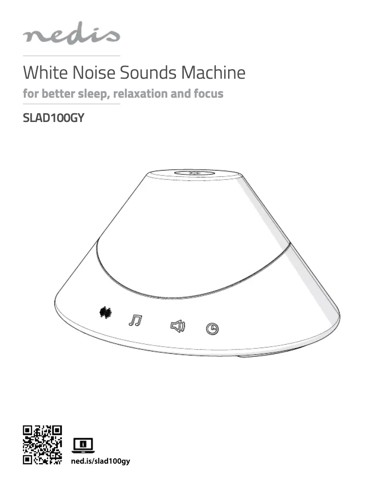 Página 1 del manual Manual de usuario Nedis SLAD100GY