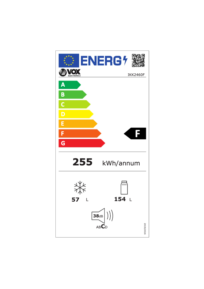 Imagen de la primera página del manual del dispositivo IKK 2460 F