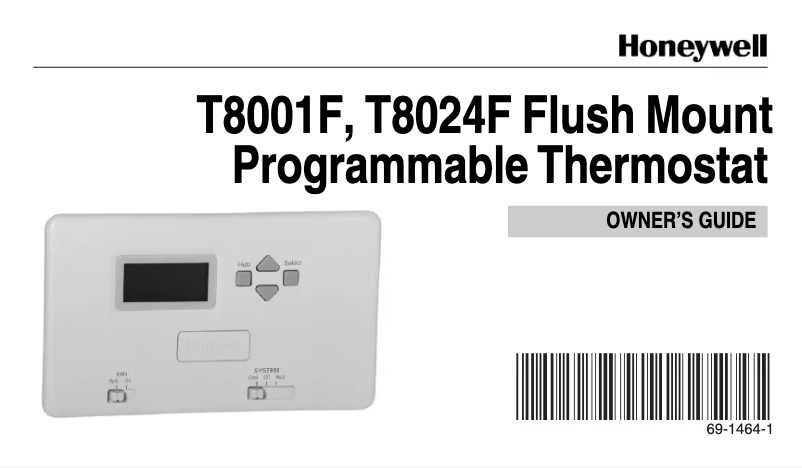 Imagen de la primera página del manual del dispositivo T8024F