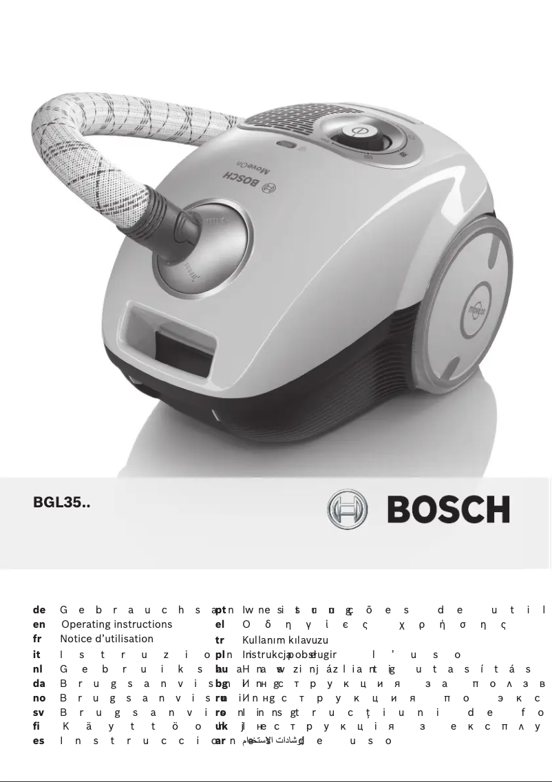 Página 1 del manual Manual de usuario Bosch BGL 35 MOVE 1
