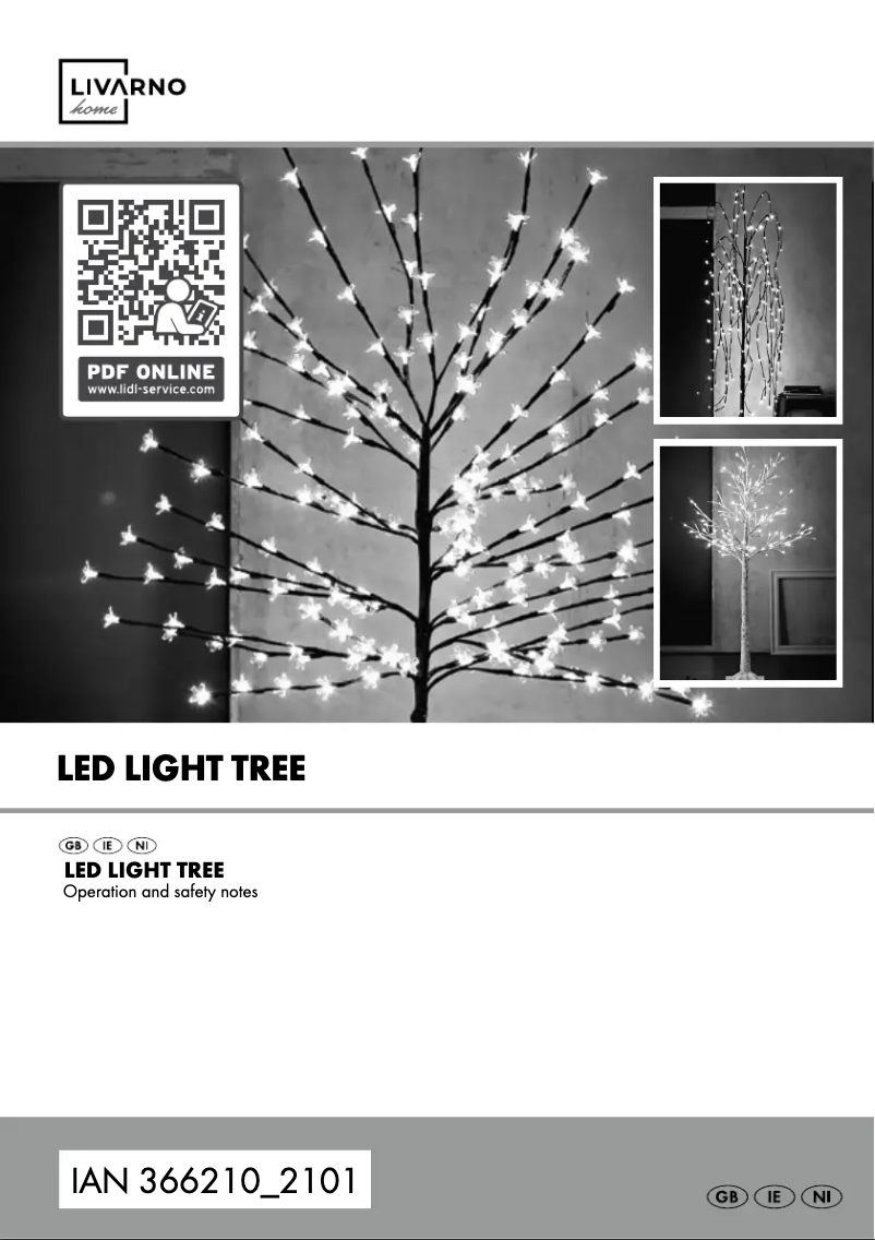 Página 1 del manual Manual de usuario Livarno Lux IAN 366210