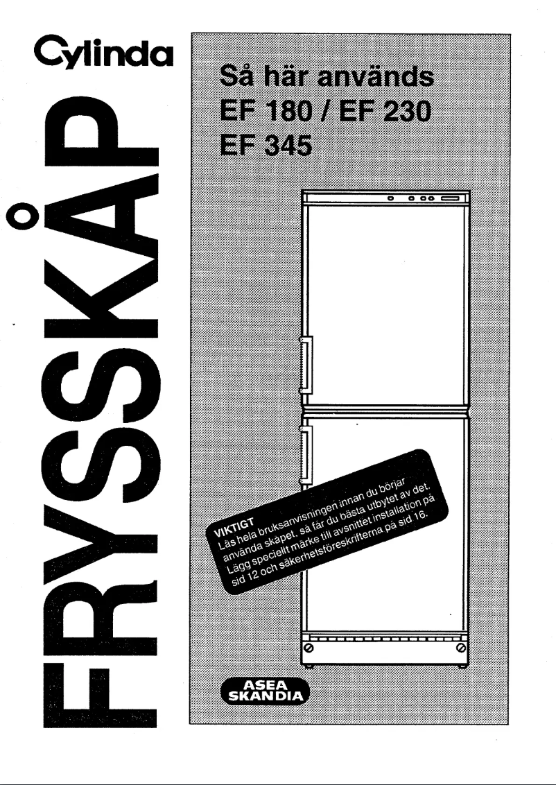 Imagen de la primera página del manual del dispositivo EF 345