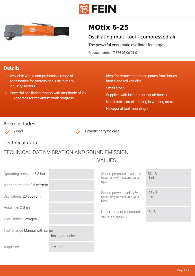 Imagen de la primera página del manual del dispositivo MOtlx 6-25