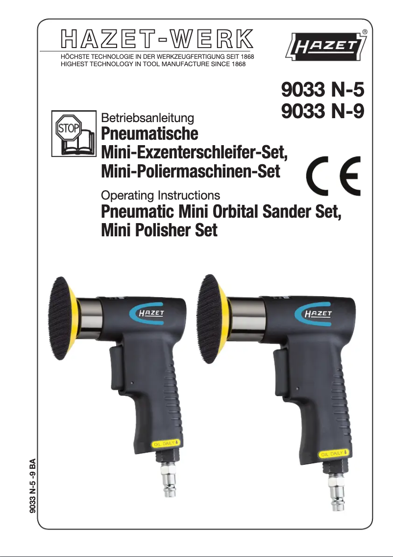 Imagen de la primera página del manual del dispositivo 9033N-9