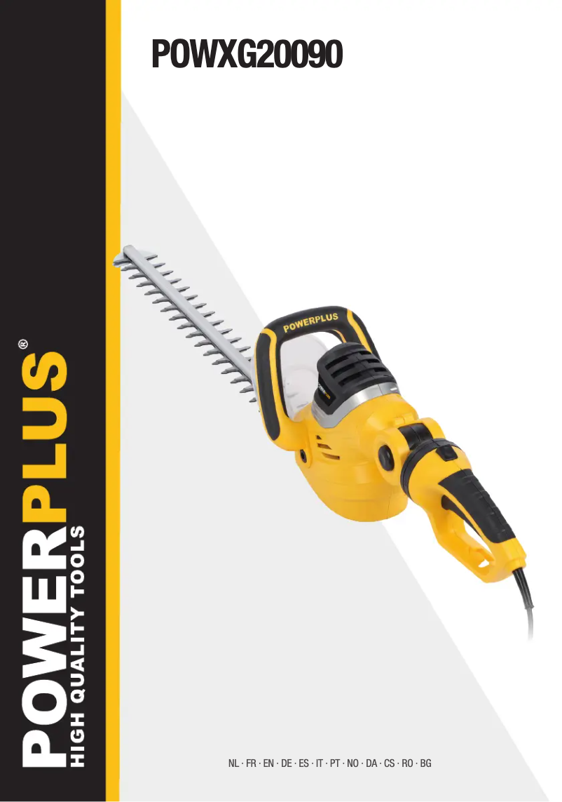 Imagen de la primera página del manual del dispositivo POWXG20090