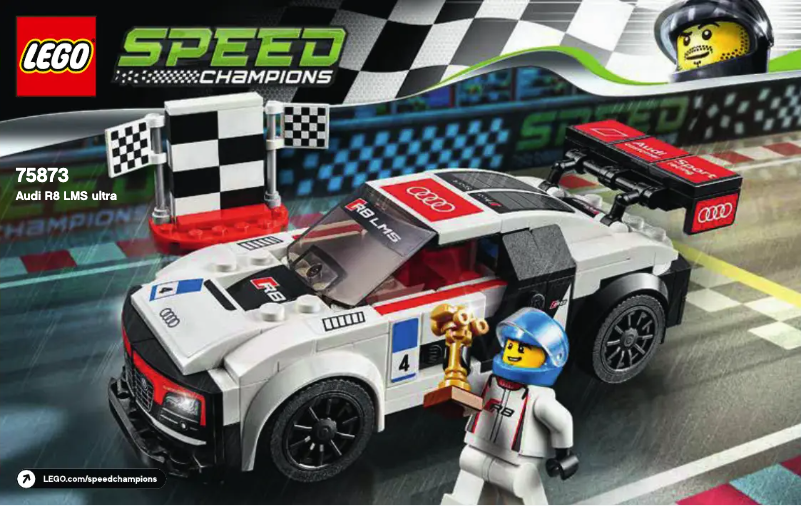 Página 1 del manual Manual de usuario Lego Speed Champions 75873