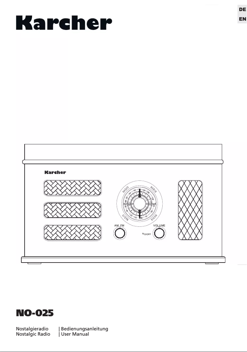 Imagen de la primera página del manual del dispositivo NO-025