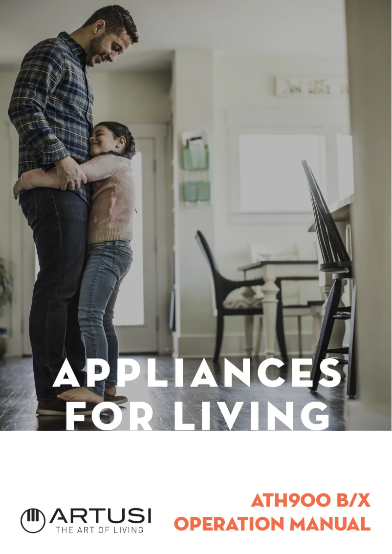 Imagen de la primera página del manual del dispositivo ATH900B