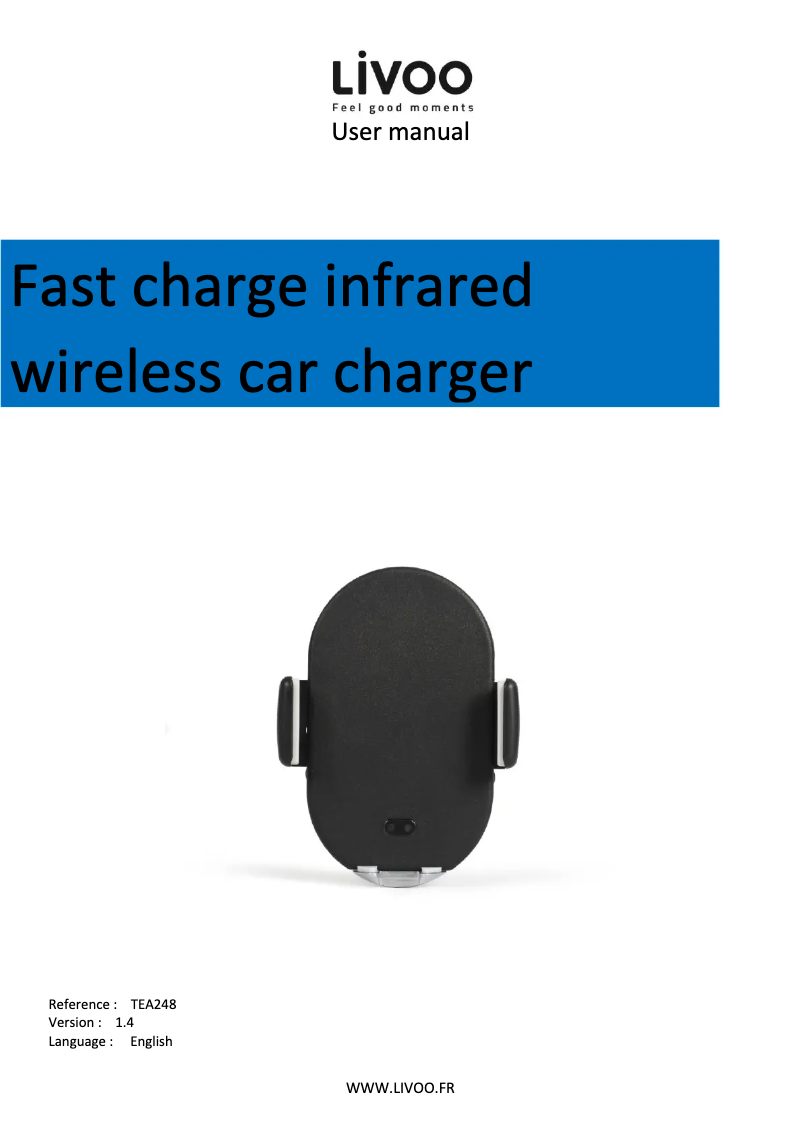 Página 1 del manual Manual de usuario Livoo TEA248