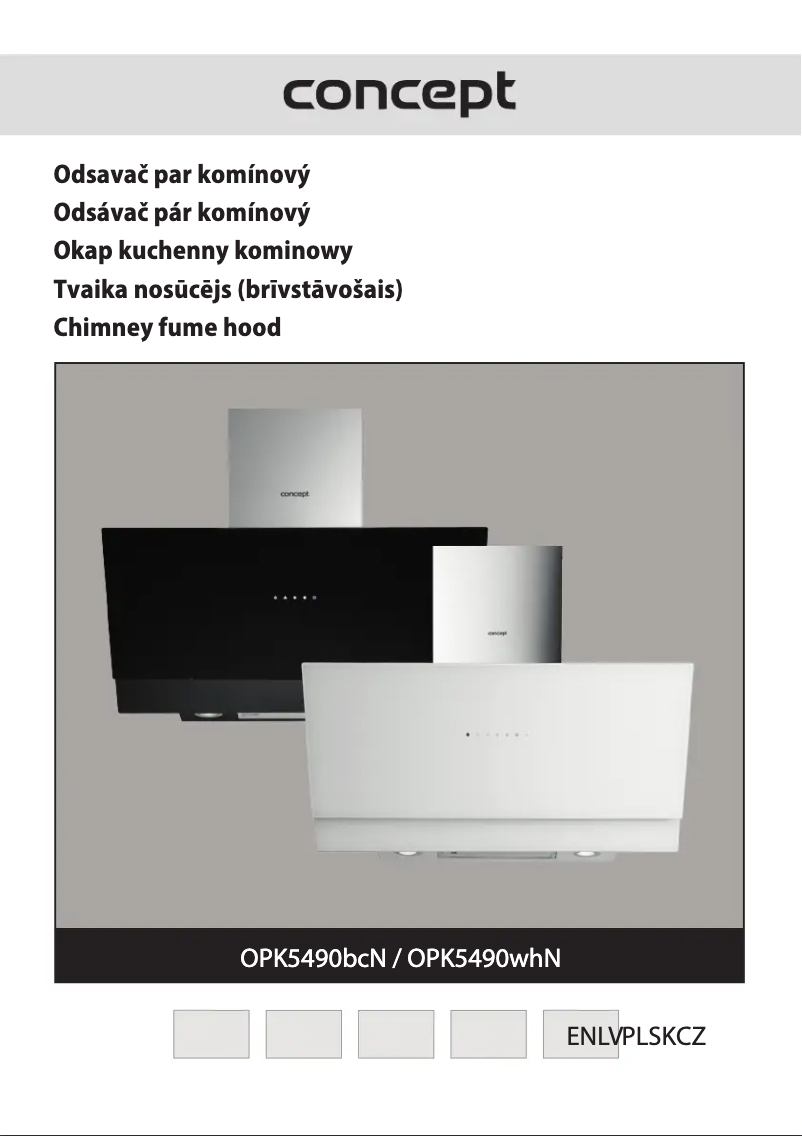 Página 1 del manual Manual de usuario Concept OPK5490bcN