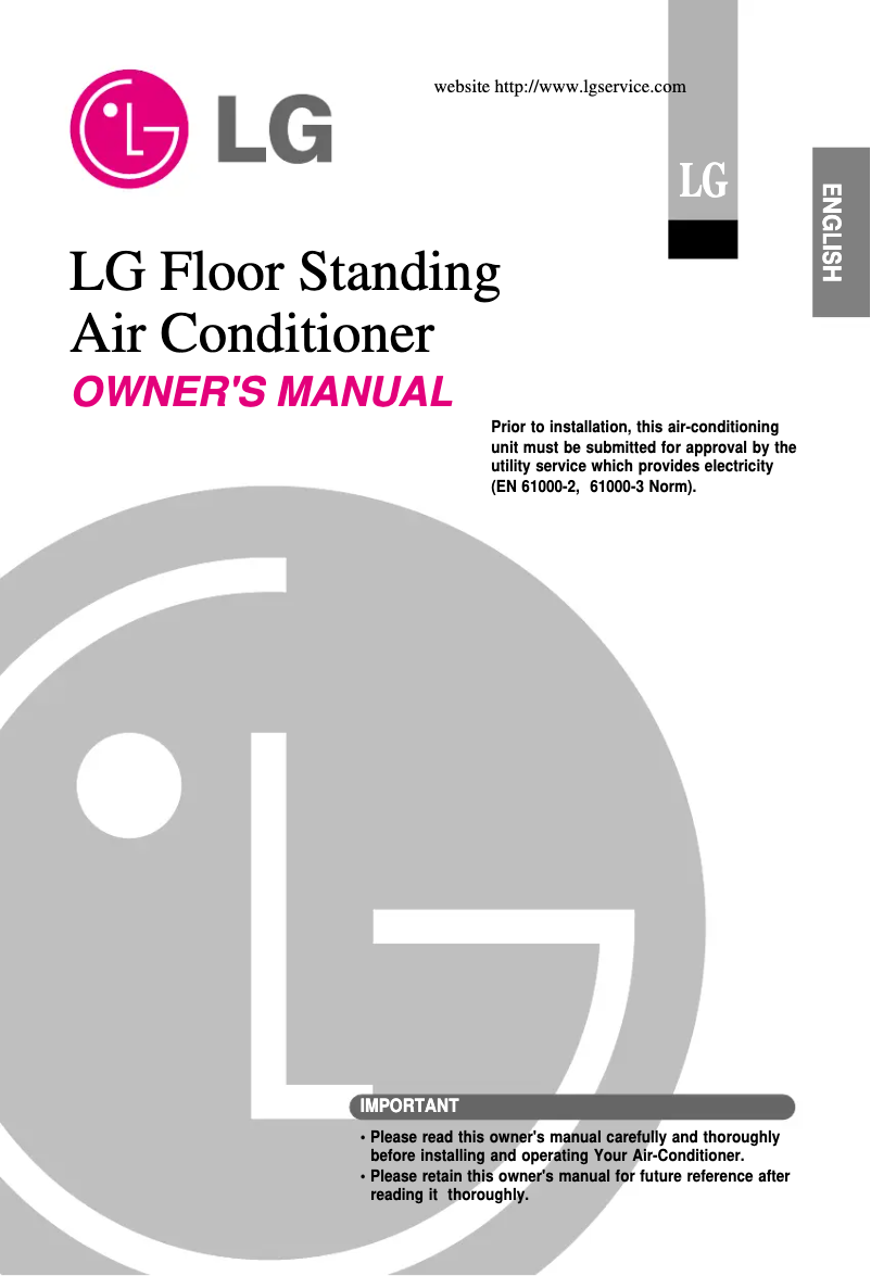 Página 1 del manual Manual de usuario LG LPNH2863MC0
