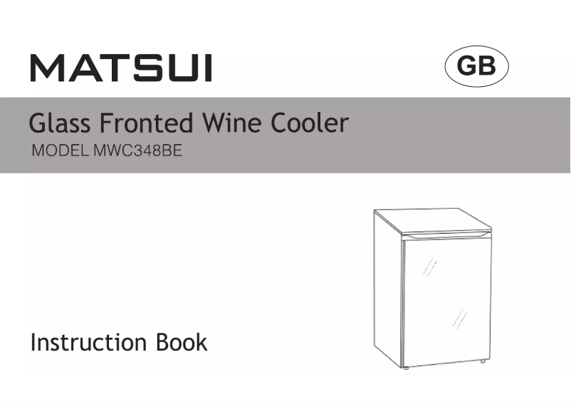 Imagen de la primera página del manual del dispositivo MWC348BE