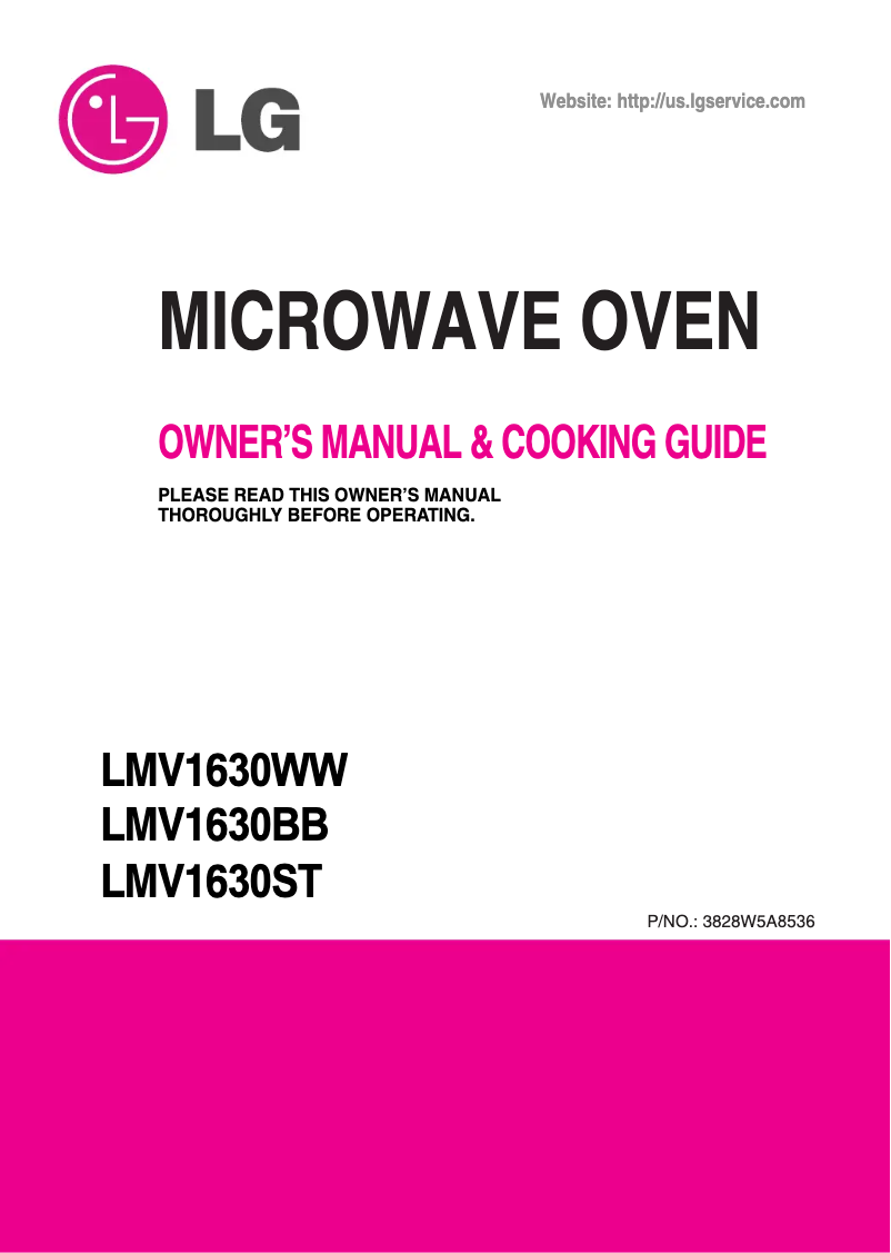 Imagen de la primera página del manual del dispositivo LMV1630