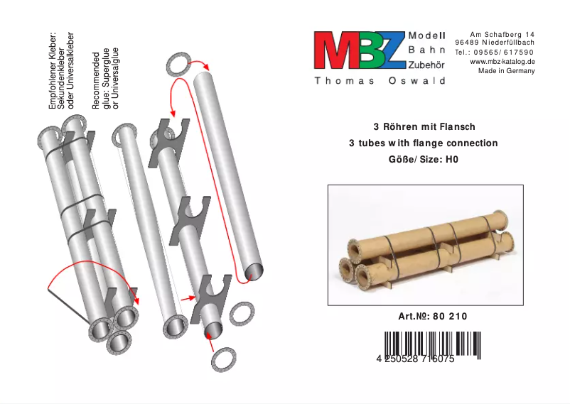 Imagen de la primera página del manual del dispositivo 80210