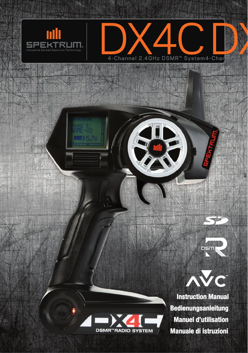 Página 1 del manual Manual de usuario Spektrum SPM4200