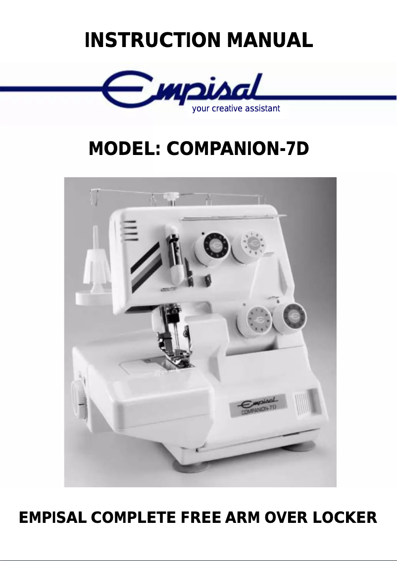 Imagen de la primera página del manual del dispositivo Companion 7D