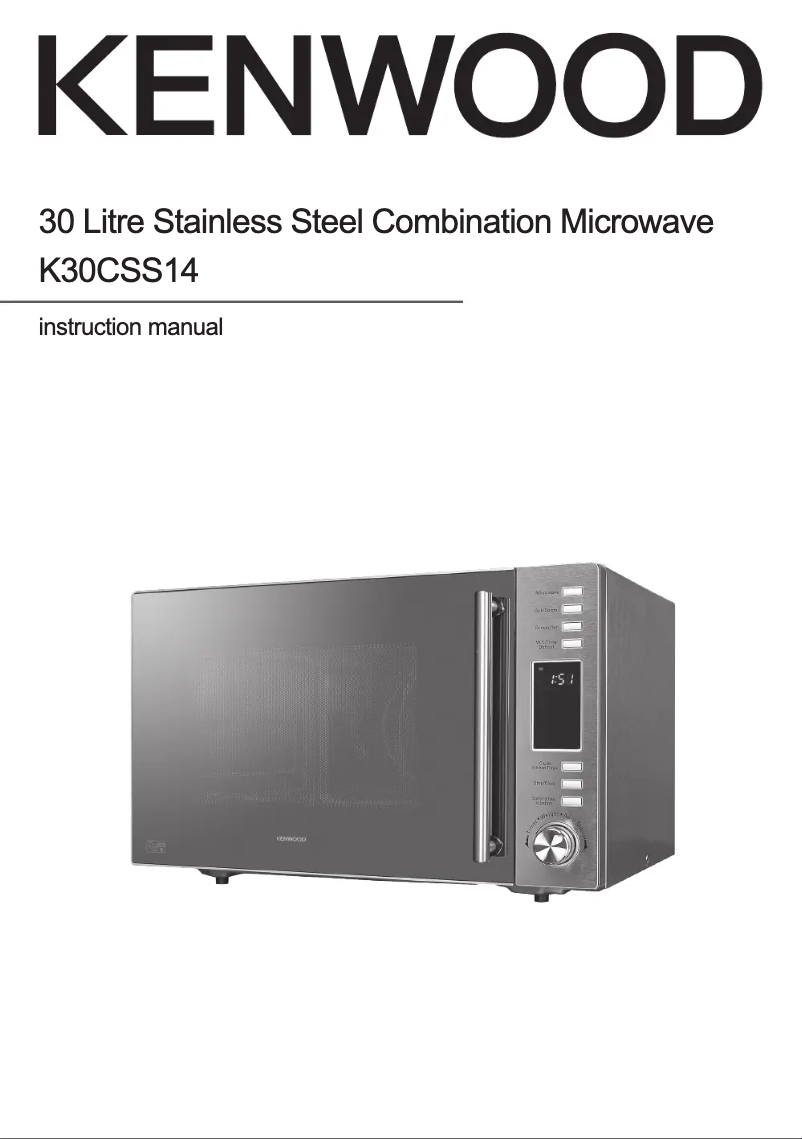 Página 1 del manual Manual de usuario Kenwood K30CSS14