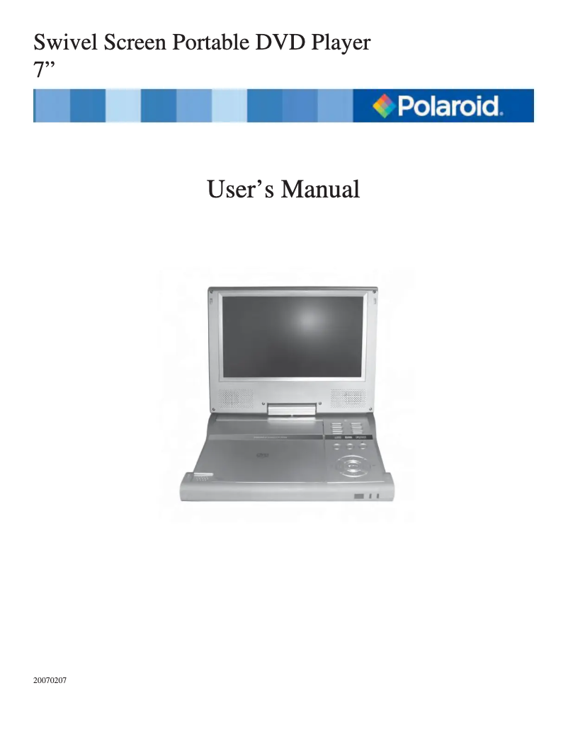 Imagen de la primera página del manual del dispositivo DPA-07046Q