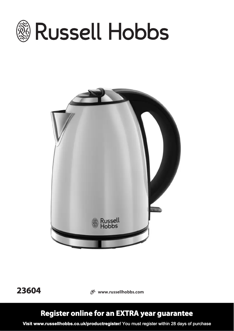 Página 1 del manual Manual de usuario Russell Hobbs Henley 23604