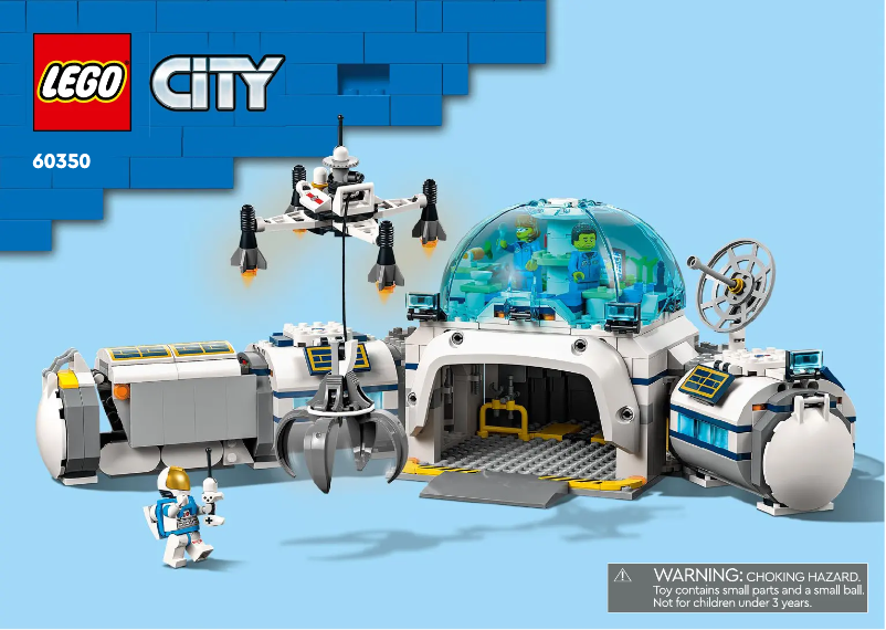 Página 1 del manual Instrucciones visuales Lego City 60350