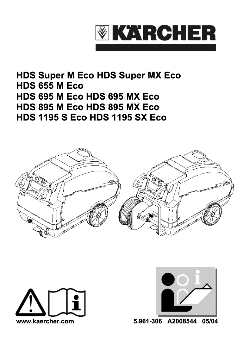 Página 1 del manual Manual de usuario Kärcher HDS 1195 S Eco