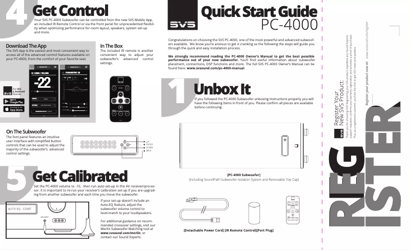 Imagen de la primera página del manual del dispositivo PC-4000