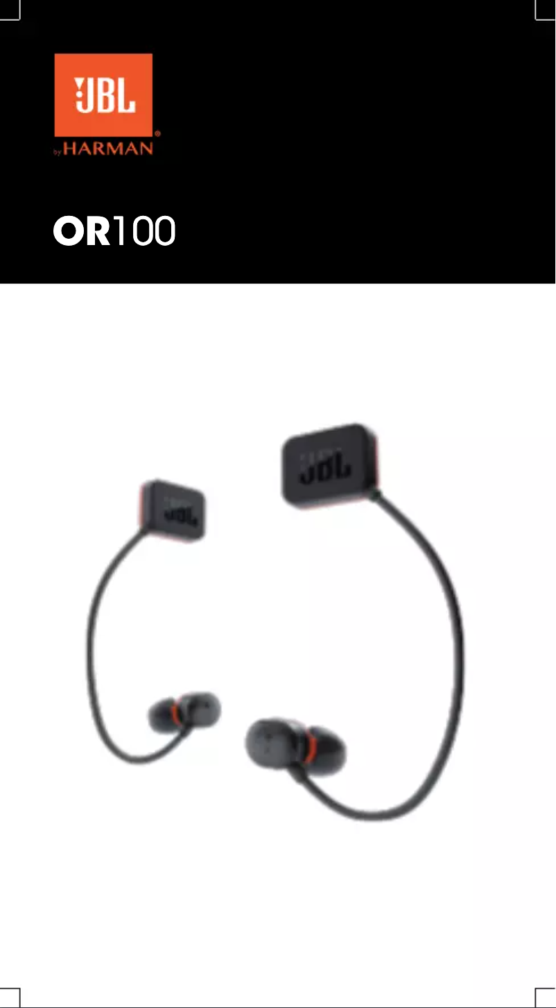 Imagen de la primera página del manual del dispositivo OR100