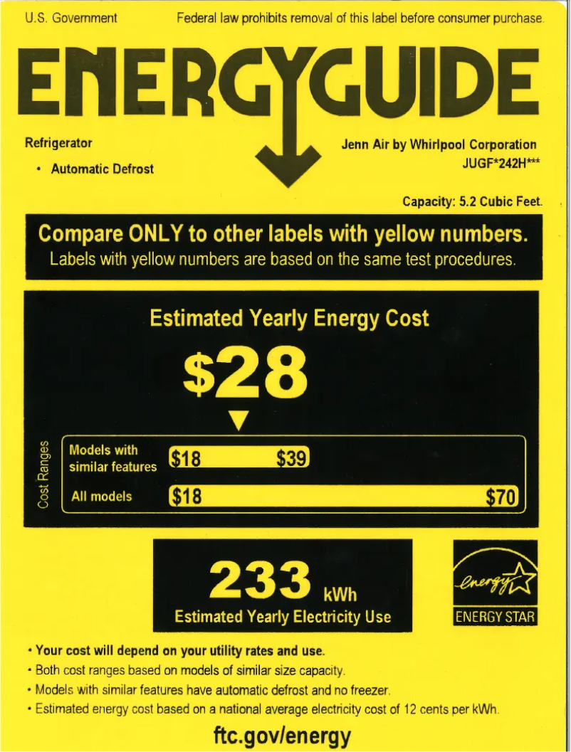 Imagen de la primera página del manual del dispositivo JUGFL242HX