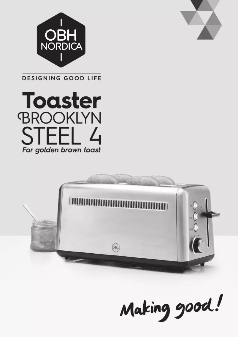 Página nº 1 - Manual de usuario OBH Nordica Brooklyn Steel 4 2271