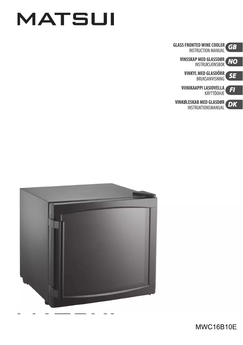 Imagen de la primera página del manual del dispositivo MWC16B10E