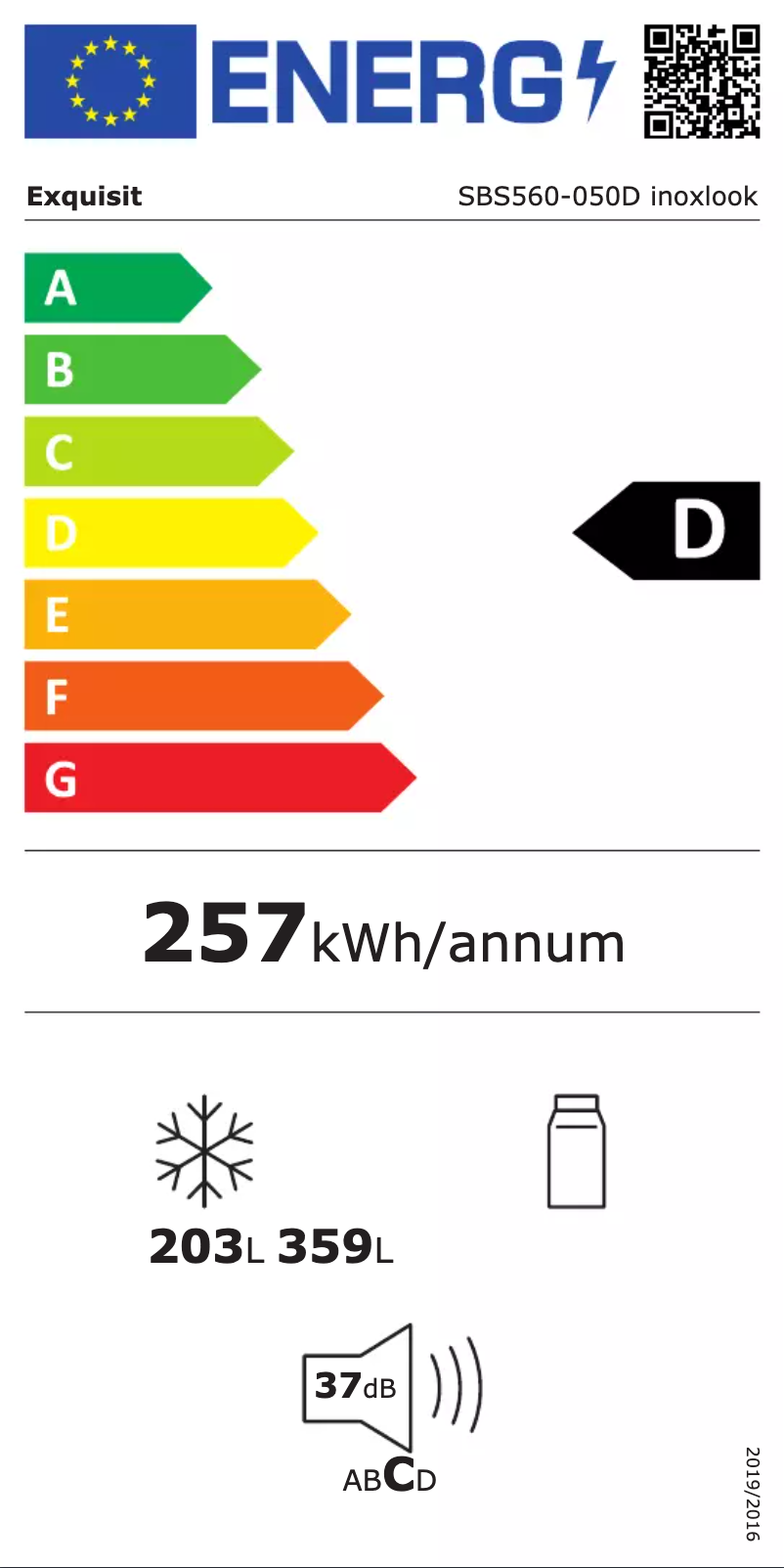 Imagen de la primera página del manual del dispositivo SBS560-050D