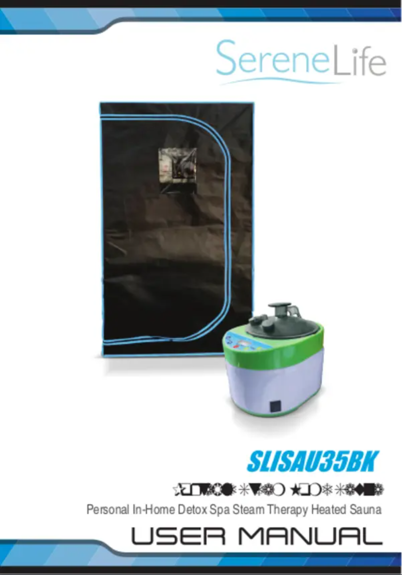 Página nº 1 - Manual de usuario SereneLife SLISAU35BK