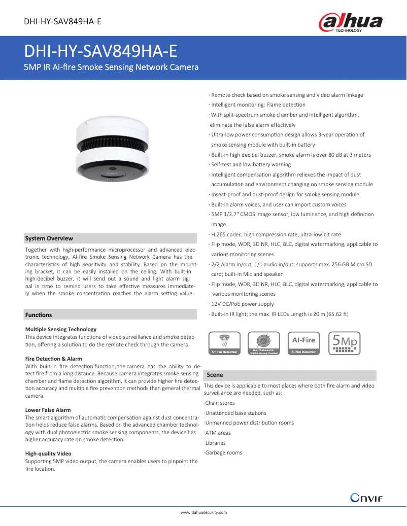 Imagen de la primera página del manual del dispositivo HY-SAV849HA-E